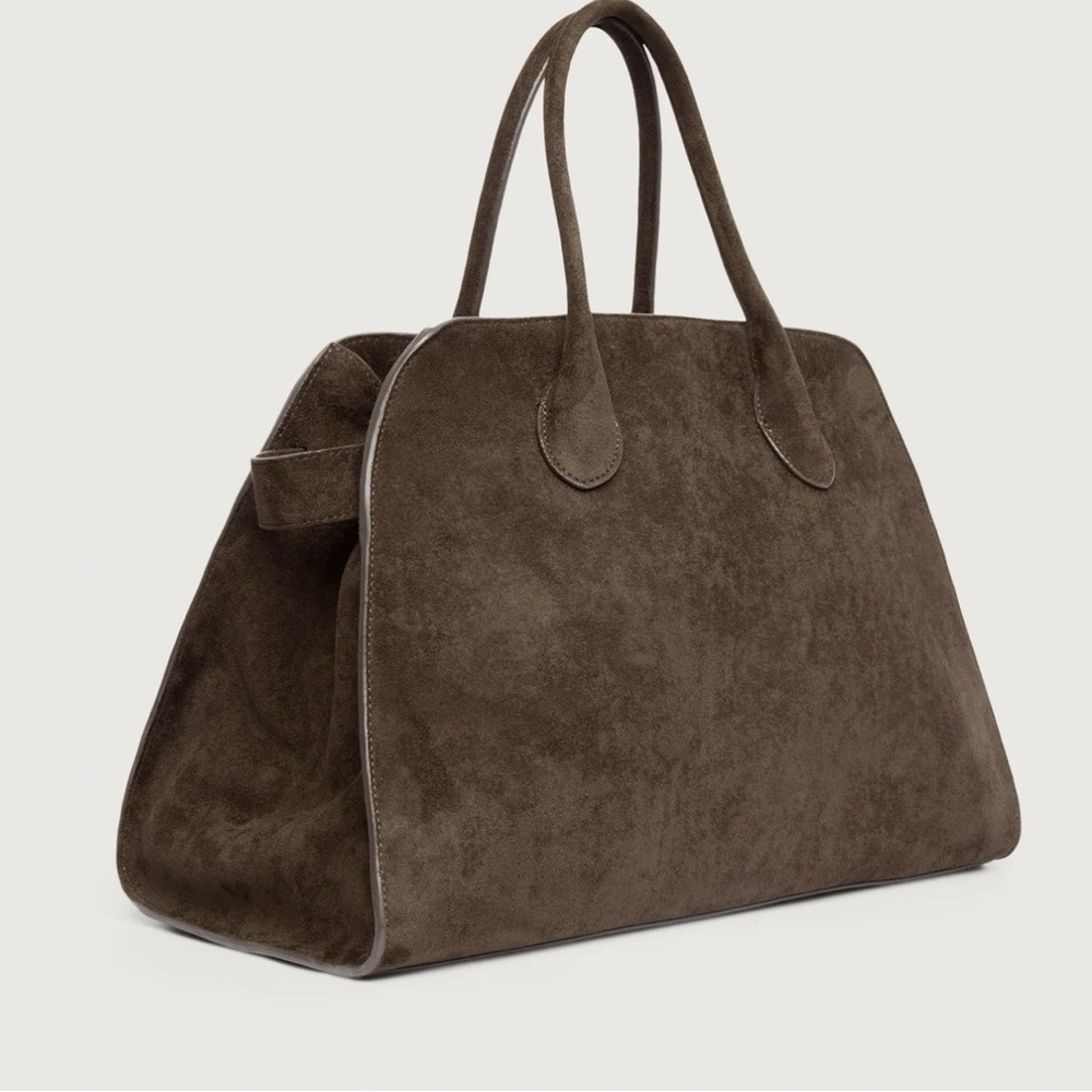 OAK + FORT Suede Tote Bag - Picture 3 of 9